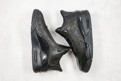 Nike Air Jordan Retro Dub Zero Pure Black Sneakers