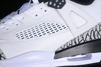 Nike Air Jordan Spizike Low Obsidian Pure White Sneakers