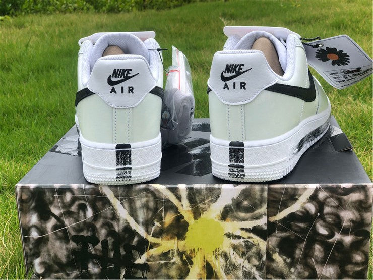 Nike Air Force 1 Low G-Dragon Peaceminusone Para-Noise 2.0 White Sneakers