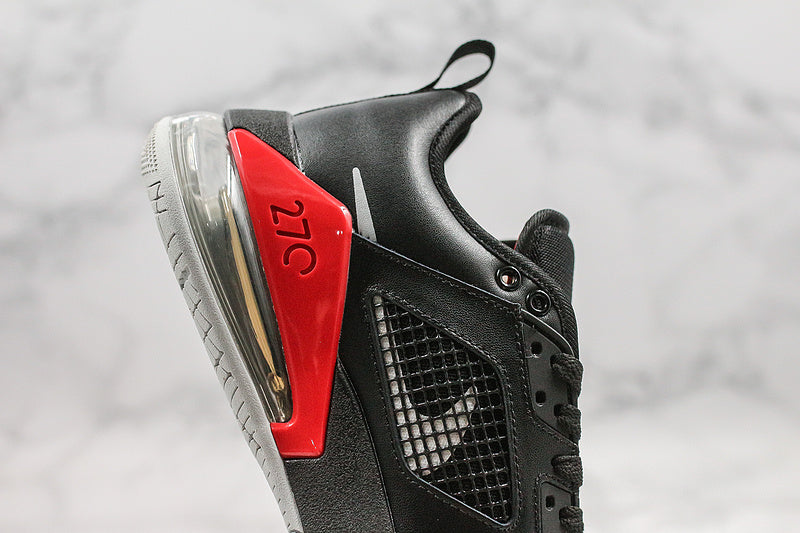Nike Air Jordan Mars 270 Low Black Red Sneakers