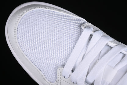 Nike Air Jordan 1 Low White Anthracite Black Sole Sneakers