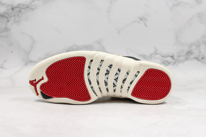 Nike Air Jordan 12 Retro Chinese New Year 2019 White Black Sneakers