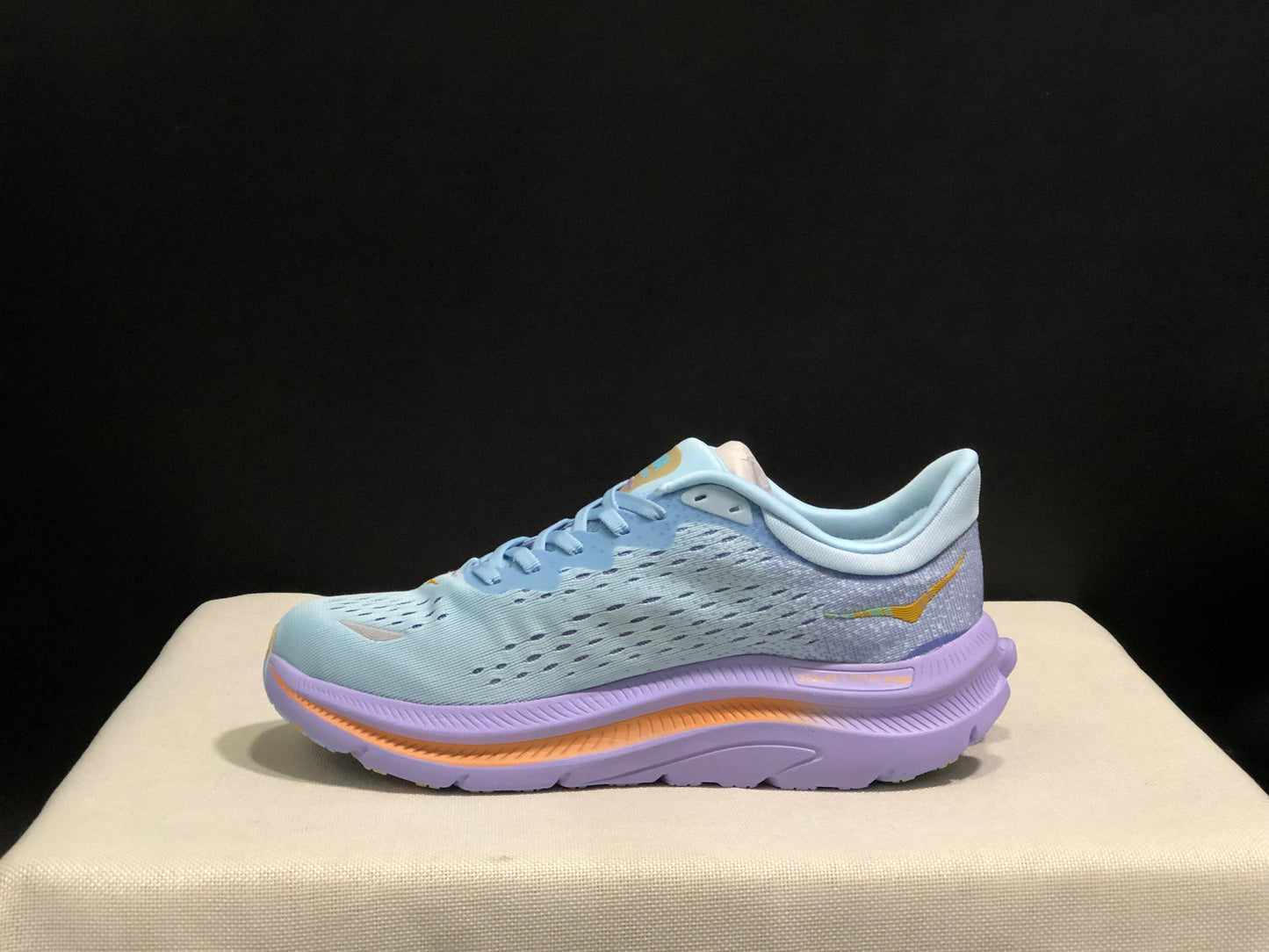 Hoka One One Kawana Cushioning Comfortable Gym Running Shoes Sneakers Blue/Purple