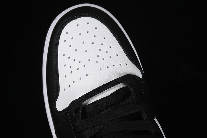 Nike Air Jordan 1 Mid White Iron Black Sneakers