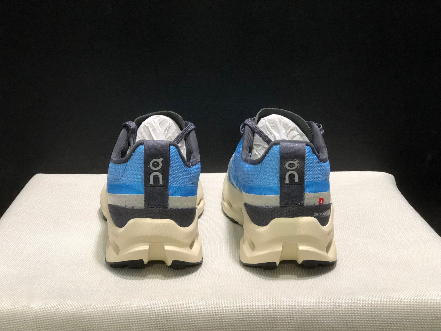On Running Cloudsurfer Trail Waterproof Comfortable And Breathable Blue Running Shoes