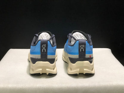 On Running Cloudsurfer Trail Waterproof Comfortable And Breathable Blue Running Shoes