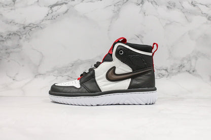 Nike Air Jordan 1 High React Black White Sneakers