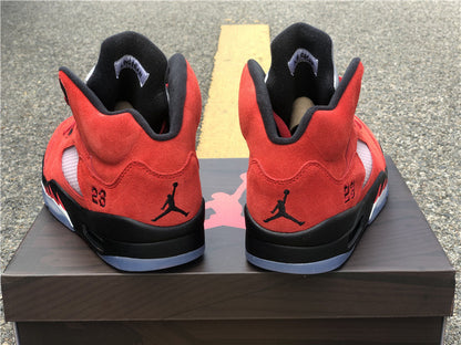 Nike Air Jordan 5 Retro Raging Bulls Red Sneakers