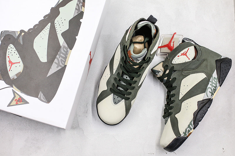 Nike Air Jordan 7 Retro SP Patta Icicle Green Sneakers
