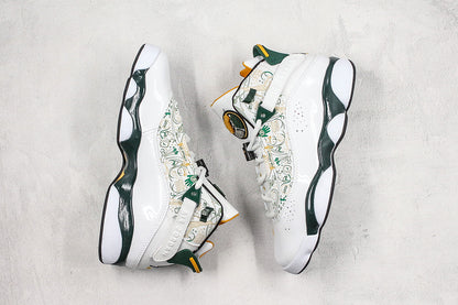 Nike Air Jordan 6 Rings White Multiple Color Sneakers