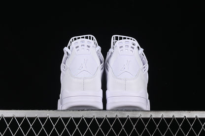Nike Air Jordan 4 Retro Net White Sneakers