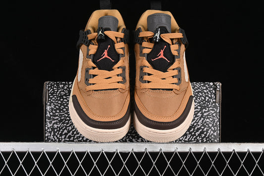Nike Air Jordan Spizike Low Baroque Brown Black Sanddrift Sneakers