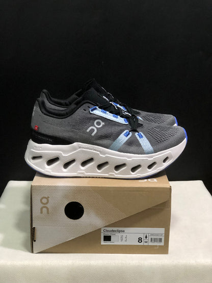 On Running Cloudeclipse Soft And Comfortable Running Shoes Frost/Dark Grey