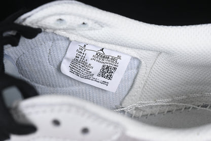 Travis Scott Fragment Design Nike Air Jordan 1 Low OG SP White Grey Black Sole Sneakers