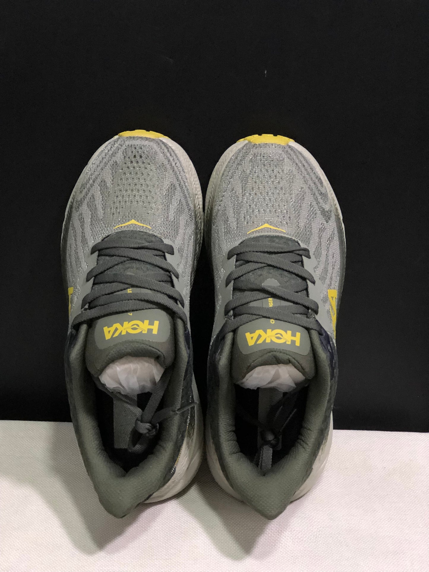 Hoka One One Challenger 7 Shock-absorbing Breathable Running Shoes Sneakers Taupe