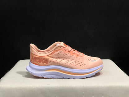 Hoka One One Kawana Cushioning Comfortable Gym Running Shoes Sneakers Light Orange