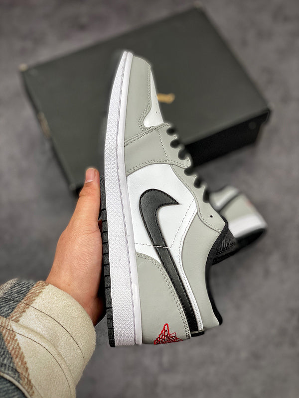 Nike Air Jordan 1 Low Light Smoke Grey Sneakers