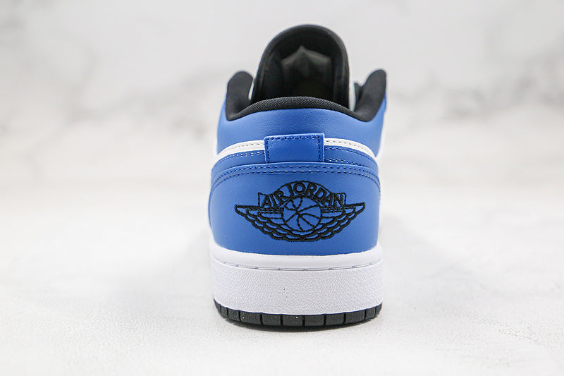 Nike Air Jordan 1 Low Blue White Sneakers