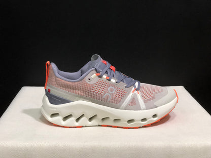 On Running Cloudsurfer Trail Waterproof Comfortable And Breathable Running Shoes Fossil/Ivory