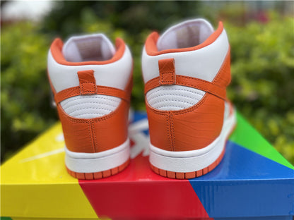 Nike SB Dunk High Stars Orange Sneakers