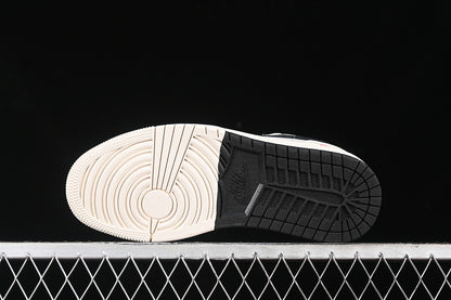 Nike Air Jordan 1 Low Supreme Black White Grey Sneakers