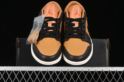 Nike Air Jordan 1 Low Baroque Brown Black Sneakers