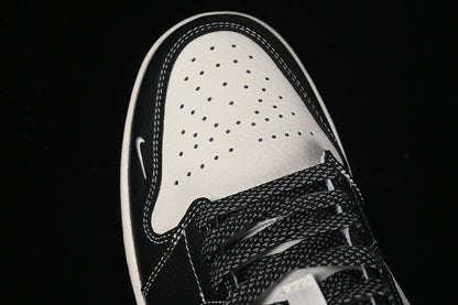 Nike Air Jordan 1 Low Black White Casual Sneakers