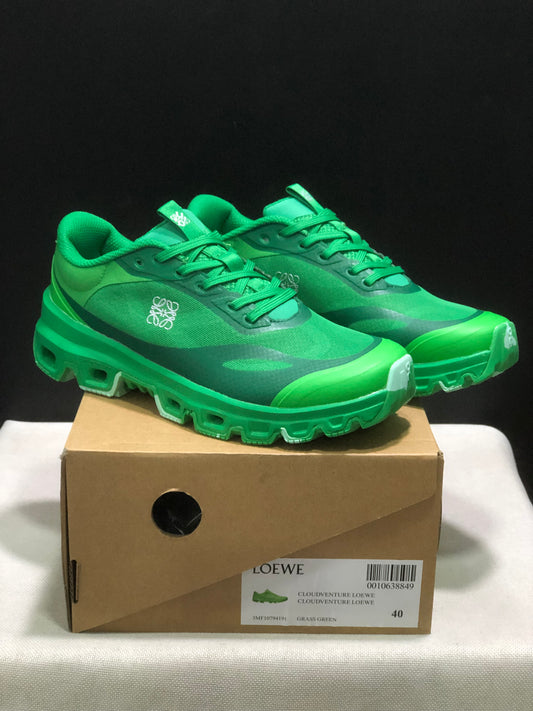 LOEWE x On Running Cloudventure 2.0 Running Shoes Co-Signed Edition Green