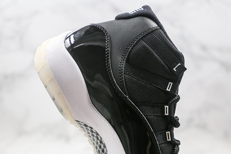Nike Air Jordan 11 Retro High Jubilee 25th Anniversary Black White Sneakers