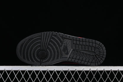 Nike Air Jordan 1 Low Red Grey Black Sneakers