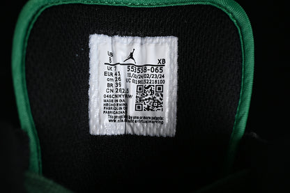 Nike Air Jordan 1 Low Cny Black Lucky Green White Sneakers