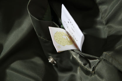 A Bathing Ape Shark-headed Military Style Double-sided Desert Camouflage Jacket