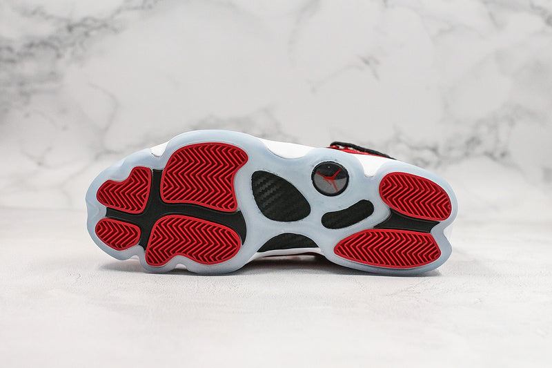 Nike Air Jordan 6 Rings RED Patent Sneakers