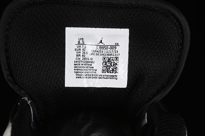 Nike Air Jordan 1 Low Black Sole White Black Sneakers