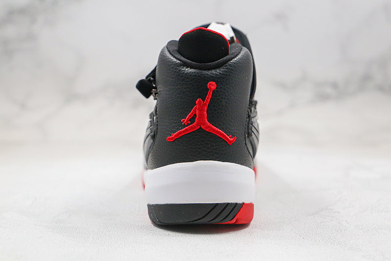 Nike Air Jordan Jumpman Swift Black Gym Red White Sneakers