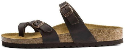 Birkenstock Mayari Natural Leather 0171321 Oiled Habana Brown Sandals