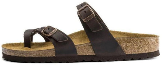 Birkenstock Mayari Natural Leather 0171321 Oiled Habana Brown Sandals