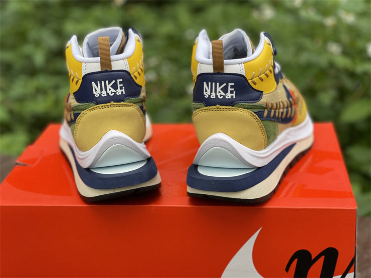 Nike Sacai Jean-Paul Gaultier LD Vaporwffle Sesame Multicolor Sneakers