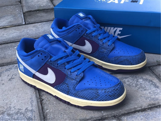 Nike Dunk x Undefeated Low '5 On It' Signal Blue Sneakers