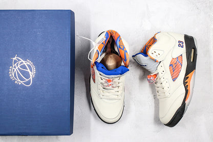 Nike Air Jordan 5 Retro International Flight Ivory White Sneakers