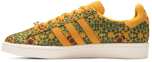 Yara Shahidi Adidas Campus Floral Yellow GW3232 Lifestyle Shoes