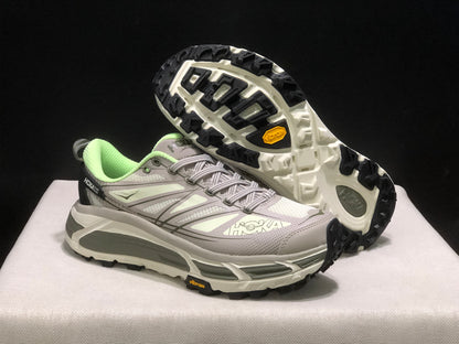 Hoka One One Mafate Speed 2 Mountain Anti-slip Running Shoes Sneakers Gray