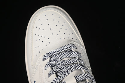 Nike Air Jordan 1 Low OG SP Travis Scott Fragment Design LV Navy Sole White Sneakers