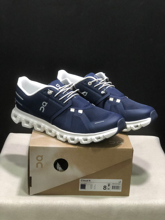 On Running Cloud 6 Dark Blue Casual Life Shoes