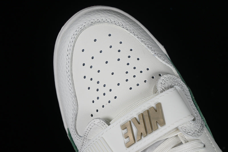 Nike Air Jordan Legacy 312 Low Year Of The Dragon Sail Metallic Gold Grain Phantom White Sneakers