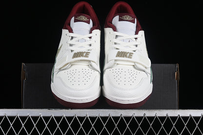 Nike Air Jordan Legacy 312 Low Year Of The Dragon Sail Metallic Gold Grain Phantom White Sneakers