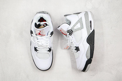 Nike Air Jordan 4 Retro OG White Cement Sneakers