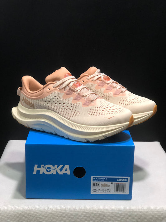 Hoka One One Kawana 2 Comfortable Casual Running Shoes Sneakers Vanilla/ Sandstone