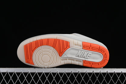 Nike Air Jordan 2 Low Orange Label Grey White Sneakers