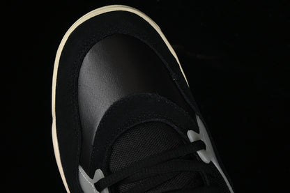 Nike Air Jordan 4 Remastered Black Sail Coconut Milk Sneakers
